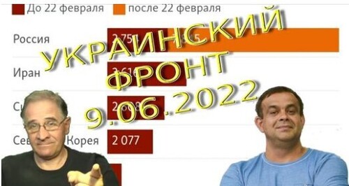 Обстановка в Украине, 9.06.2022, 7-10