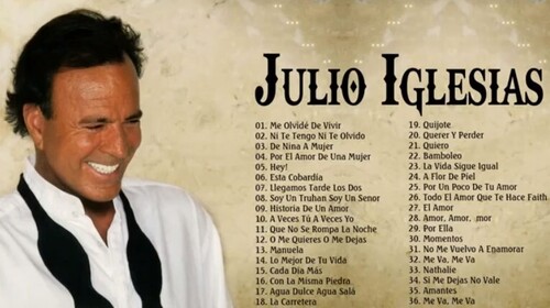 JULIO IGLESIAS ÉXITOS SUS MEJORES ROMANTICÁS