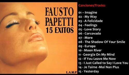 Fausto Papetti - 15 Exitos Vol. 1 [Recopilación] 2017