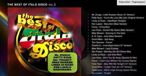 The Best Of Italo Disco vol.3 