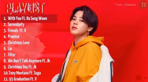 Park Jimin (박지민) Jimin BTS Playlist|| Terupdate 2022