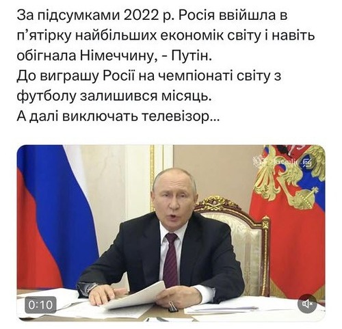 Інформація щодо поточних втрат рф внаслідок  санкцій, станом на 22.08.2023