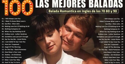 Las 100 Canciones Romanticas Inmortales