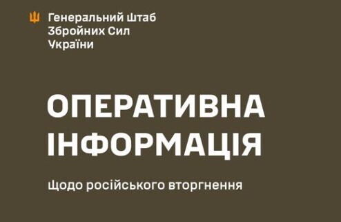 Оперативна інформація  станом на 06.00 07 грудня 2023 року щодо російського вторгнення